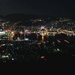 Pemandangan Malam Di Jepang